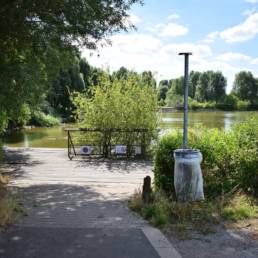 Étang de pêche du bizet à Armentières dans le Nord