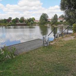 Étang de pêche du bizet à Armentières dans le Nord