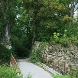 Étang de pêche de Fort Vallières à Coudekerque Village dans le Nord