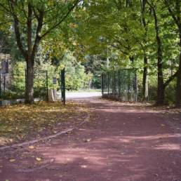 Etang de pêche au Parc Charles Fenain de Douai dans le Nord