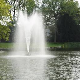 Etang de pêche du Parc de la Tour des Dames à Douai dans le Nord