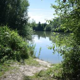Etang de pêche de la Puchoie à Saint Amand les eaux dans le Nord