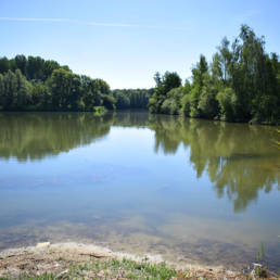 Etang de pêche de la Puchoie à Saint Amand les eaux dans le Nord