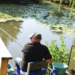 Pêcheur Etang de pêche fédéral d'Englefontaine