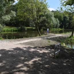 Etang de pêche Marais saint Charles à Lallaing dans le Nord