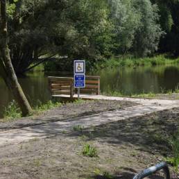Etang de pêche Marais saint Charles à Lallaing dans le Nord