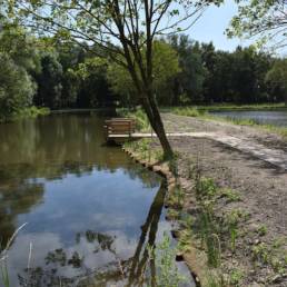 Etang de pêche Marais saint Charles à Lallaing dans le Nord