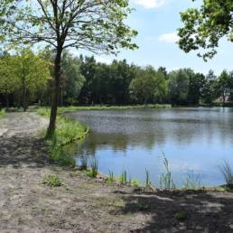 Etang de pêche Marais saint Charles à Lallaing dans le Nord