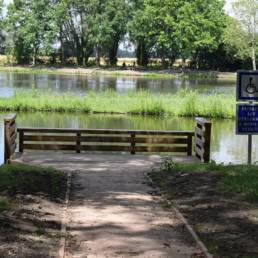 Etang de pêche Marais saint Charles à Lallaing dans le Nord