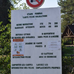 Horaires d'ouverture de l'étang communal de Preux au bois