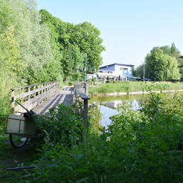 Marais de Brunémont étang fédéral dans le Nord