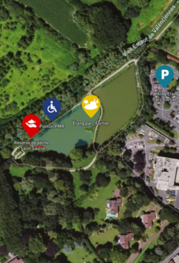 Plan Étang Parc Forestier