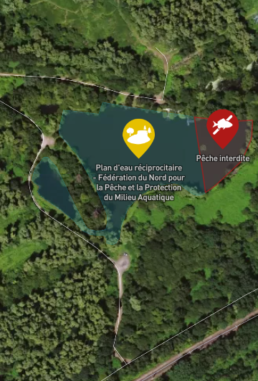 Plan Étang des Cheminots