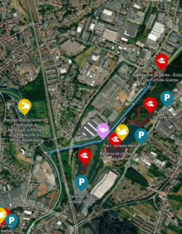 Plan Parc Jacques Vernier